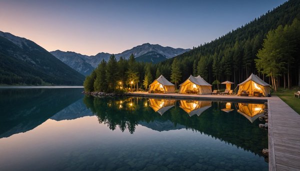 Retraite de luxe au camping 5 étoiles du lac du jaunay